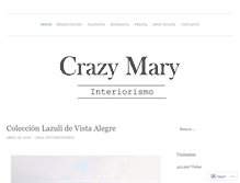 Tablet Screenshot of crazymaryrevista.com